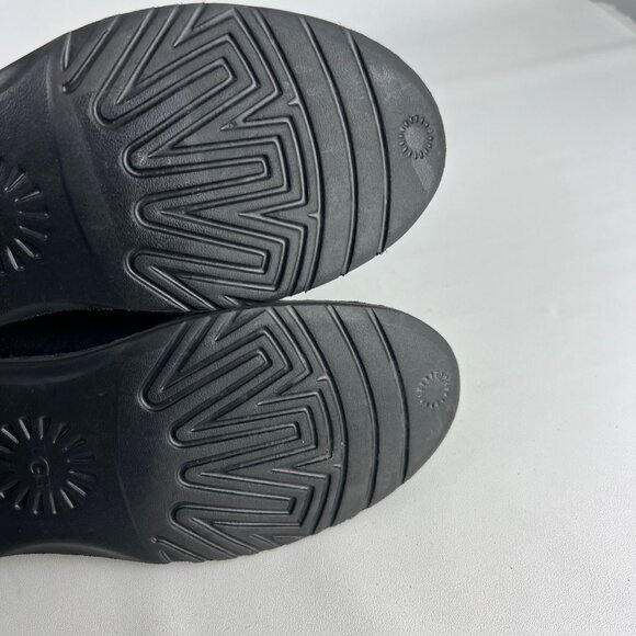 UGG Womens McKay Black Sheepskin Winter Ankle Boots Water Repellent size 7.5 - Picture 14 of 16